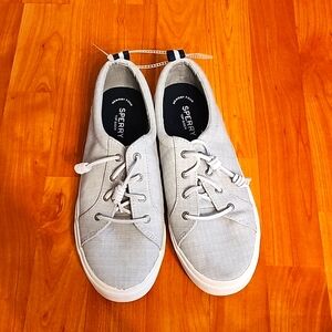 NWOT Grey Sperry Top-Sider Shoes
